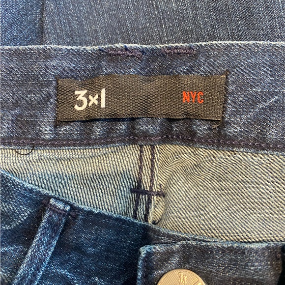 3x1 Mens M5 Slim Selvedge Jean Wythe NWT - Picture 5 of 7